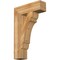 Ekena Millwork Olympic Block Rough Sawn Bracket, Western Red Cedar, 6"W x 22"D x 34"H BKT06X22X34OLY05RWR - alternate 1